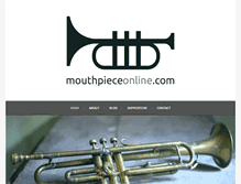 Tablet Screenshot of mouthpieceonline.com